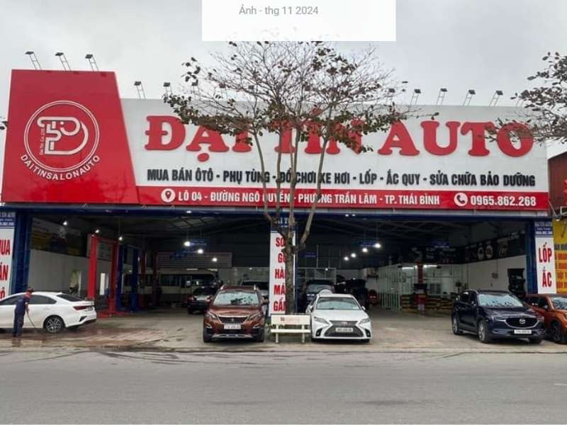 Đại Tín Auto - Top 4 Địa chỉ thay lốp ô tô uy tín tại Thái Bình